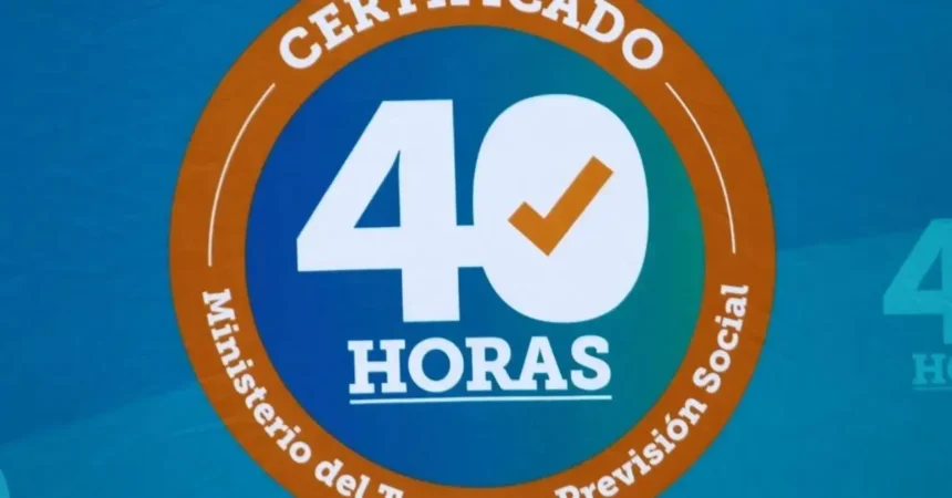 Chile reduce jornada laboral a 42 horas semanales desde abril de 2026