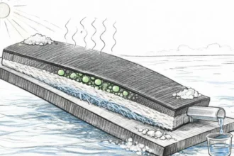 China prueba un sistema solar que extrae litio del agua de mar y desaliniza agua