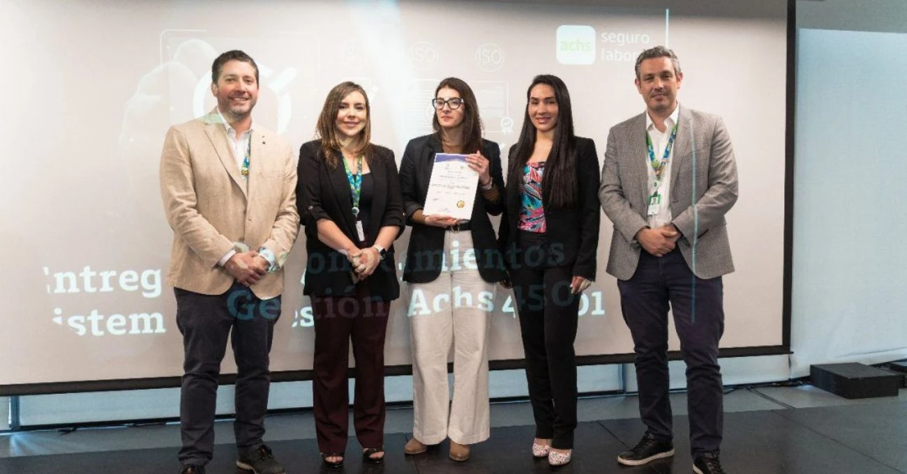 CMP alcanza un hito histórico: primera minera chilena certificada con ACHS 45001 en todas sus operaciones