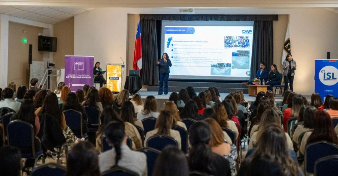 CMP refuerza su liderazgo en inclusión y equidad de género durante seminario regional de minería en Atacama