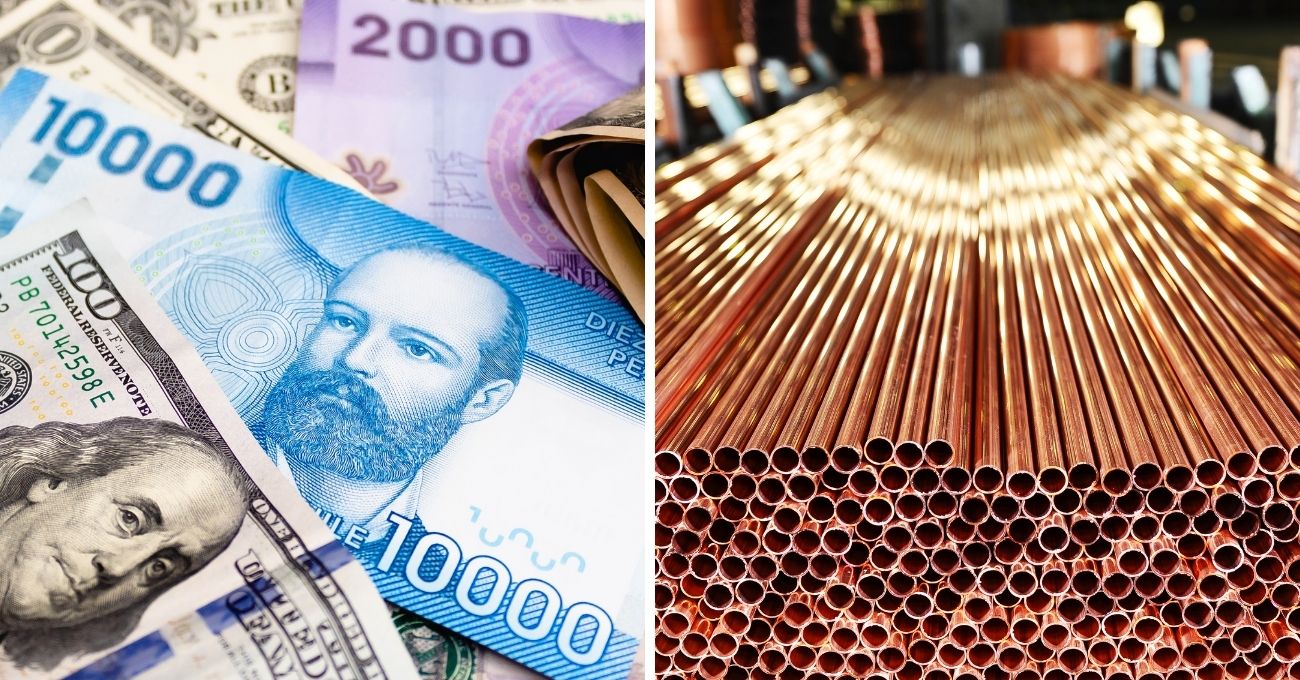 Cobre alcanza máximo histórico y el peso chileno se fortalece frente al dólar