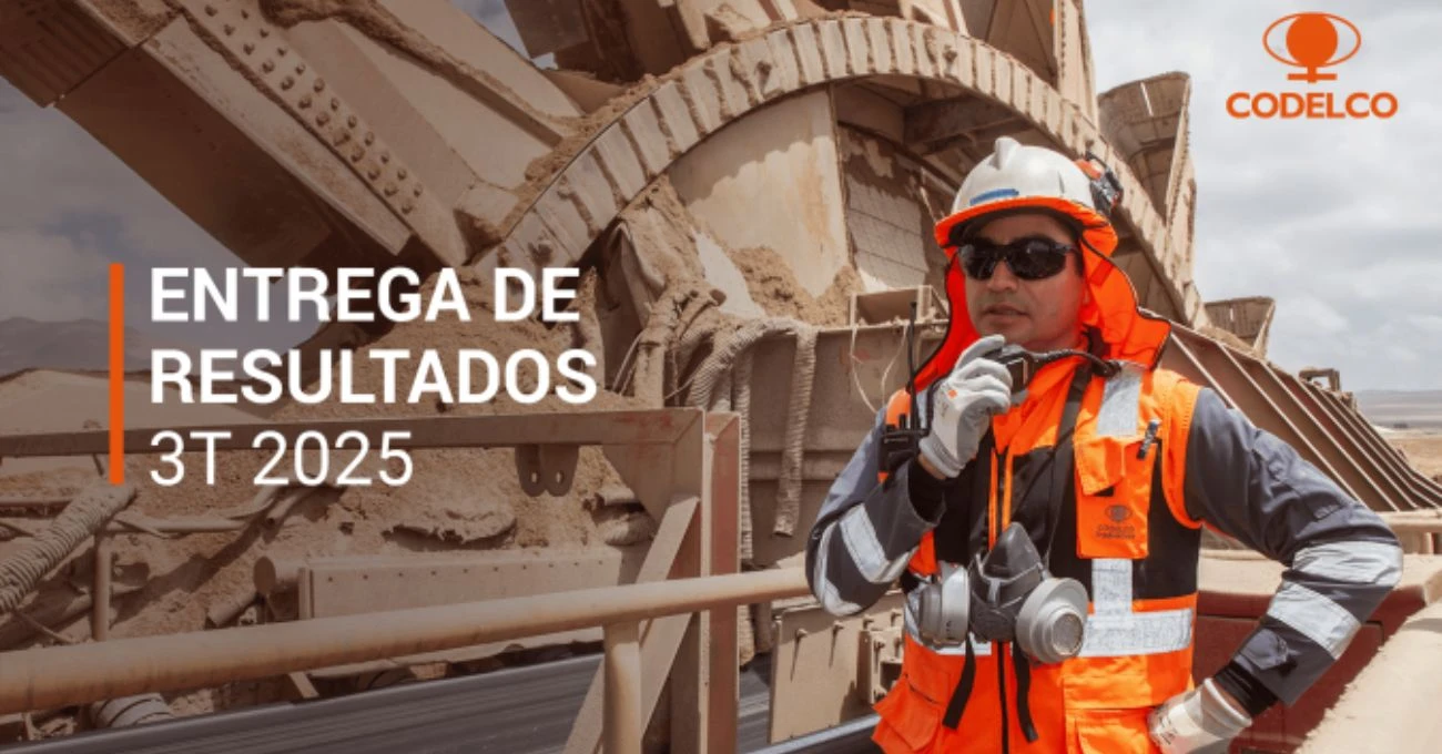 Codelco alcanzó 937 mil toneladas de producción propia y US$ 4.159 millones de Ebitda al tercer trimestre