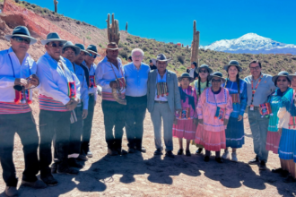 Codelco y Comunidad Indígena de Toconce inauguran atravieso de agua para el desarrollo agrícola y ganadero