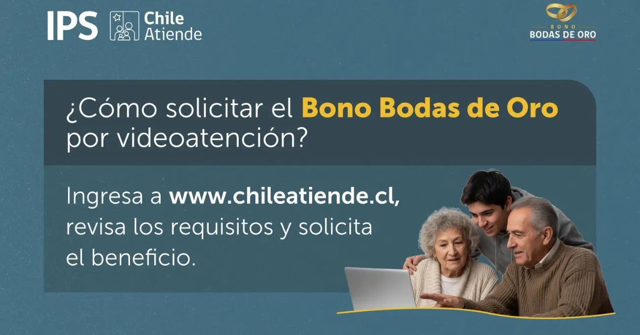 ¿Cómo solicitar el Bono Bodas de Oro por videoatención en el IPS?