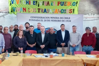 CONFEMIN reafirma en Ovalle defensa de la minería estatal y la unidad sindical