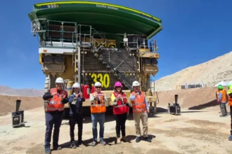 CORPROA destaca la puesta en marcha del primero camión minero híbrido de Lundin Mining