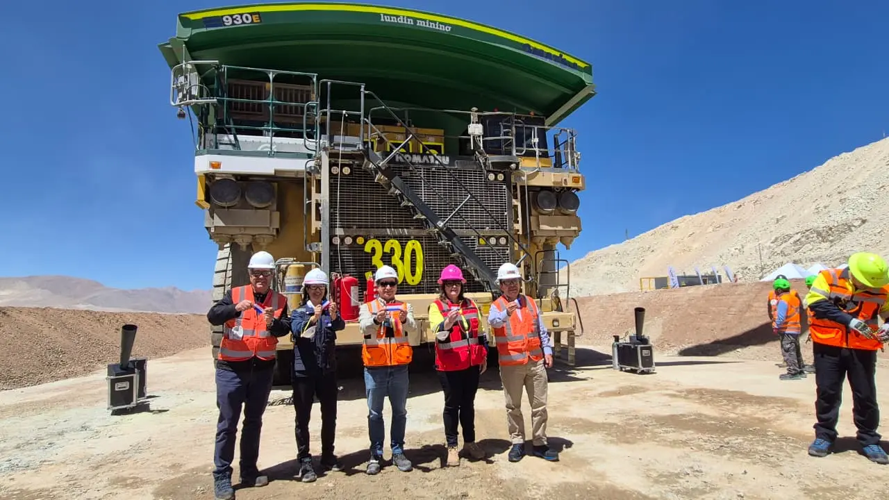 CORPROA destaca la puesta en marcha del primero camión minero híbrido de Lundin Mining