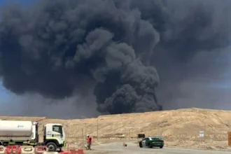Declaración de Lomas Bayas por Incendio generado en su operación