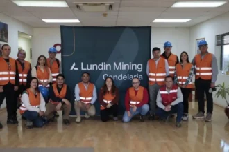 Delegación del V Encuentro de Ingeniería 2030 fortalece lazos con la industria minera en visita a Lundin Mining Candelaria