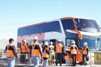 División Gabriela Mistral Codelco refuerza seguridad vial en rutas clave de acceso a la faena