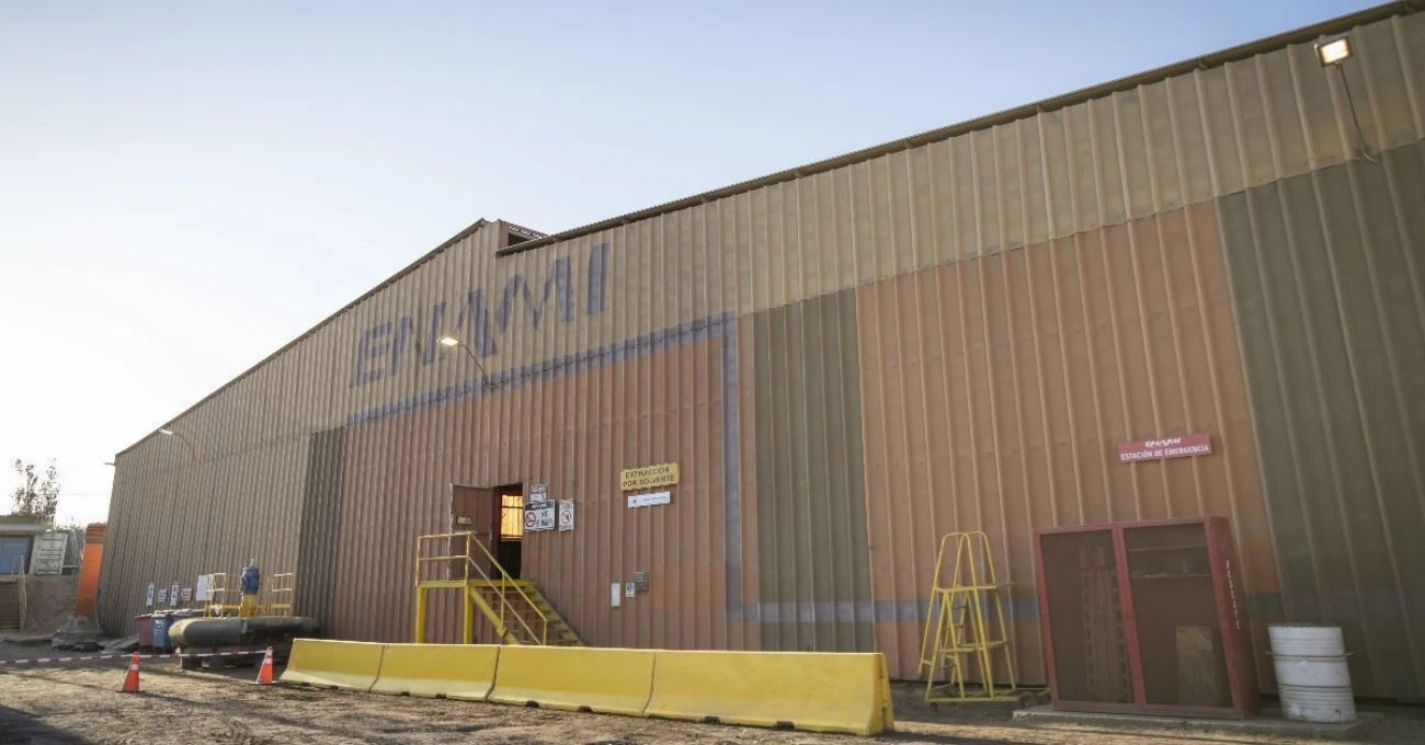 ENAMI logra estabilidad financiera con ganancia de US$ 40 millones 2025