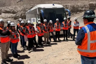 Estudiantes de la Universidad de Chile exploran la minería en Minera El Abra