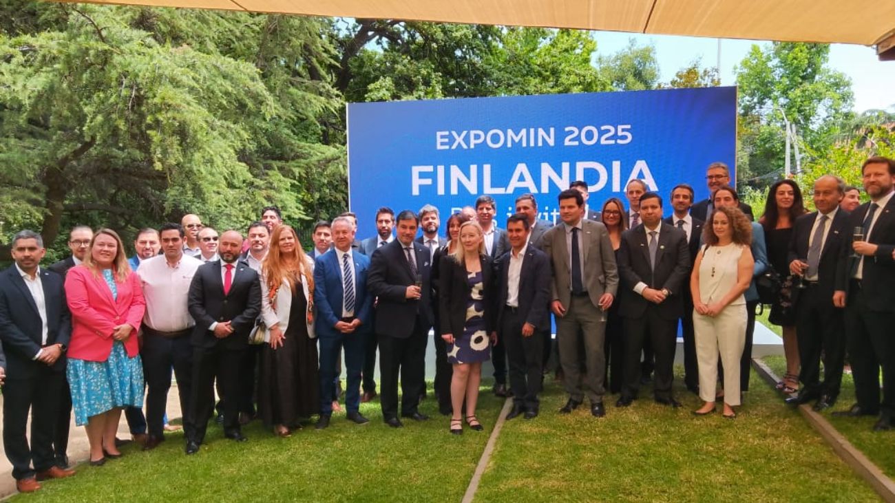 Expomin 2025: Chile y Finlandia Innovan en Minería con el Nuevo Clúster «Mining Finland