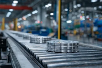 Exportaciones de imanes de tierras raras de China caen en marzo 2026