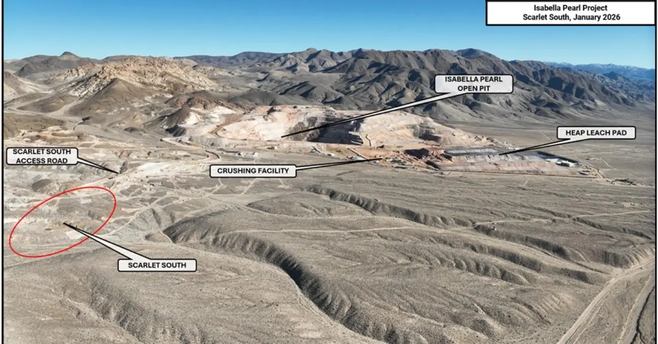 Fortitude Gold inicia construcción de mina Scarlet South tras aprobación en Nevada