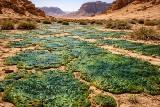 Geoingeniería biológica en China: cianobacterias y bloques de biocostra para revertir 6.667 hectáreas de desierto