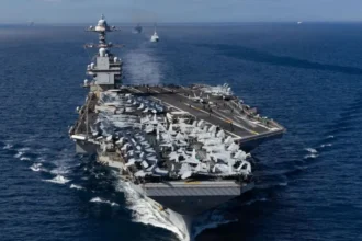 Incendio en portaaviones Gerald R. Ford: Dos heridos y operaciones intactas