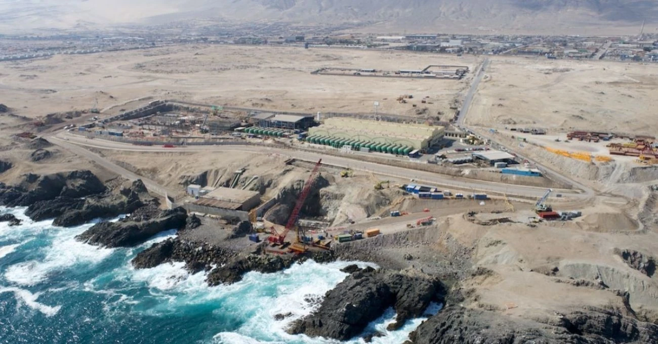Inicia construcción de planta hídrica pionera para minería en Antofagasta