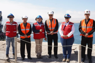 Inspección de la Armada a Puerto y Planta en Punta Padrones.