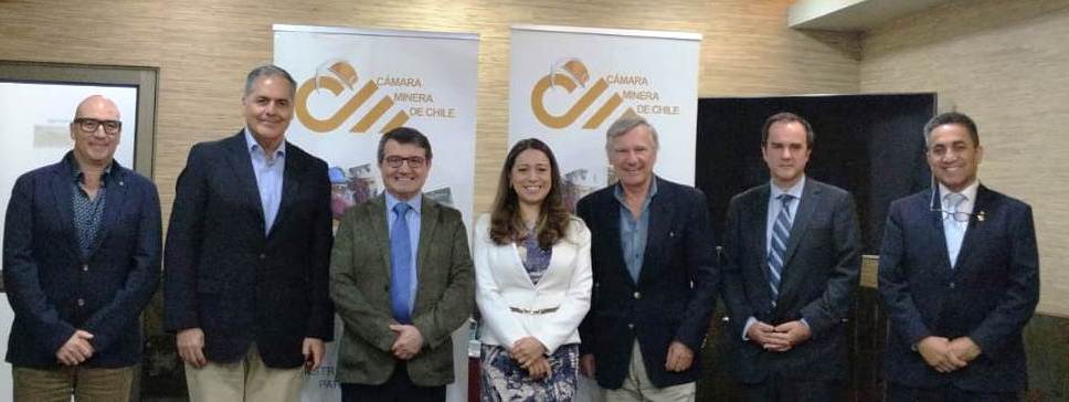 La Cámara Minera de Chile se reunió con representante de la Cámara Minera de México 