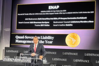 LatinFinance premia a Enap por exitosa colocación de bono internacional