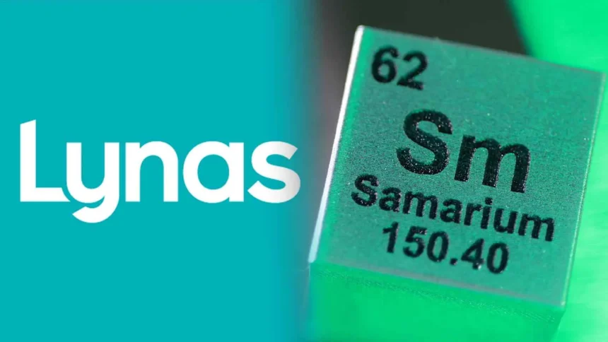 Lynas inicia producción de samario en Malasia, reforzando suministro frente a China