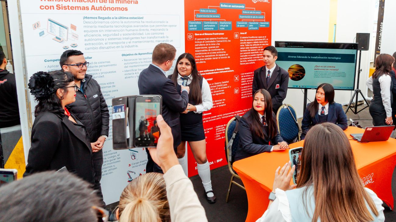 Más de 2.300 jóvenes chilenos se gradúan del programa Código Futuro, potenciando habilidades digitales en la industria minera