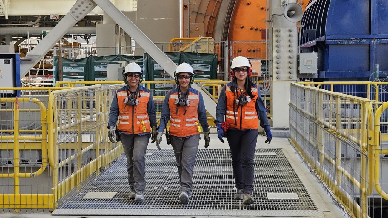 Minera Los Pelambres alcanza el 29% de participación femenina y lidera la inclusión en la industria minera de Chile