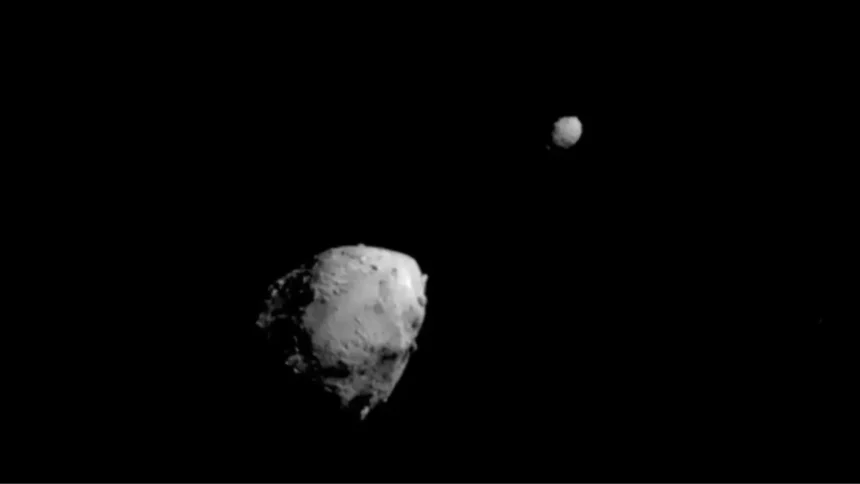 NASA confirma que impacto de DART alteró órbita de asteroides alrededor del Sol