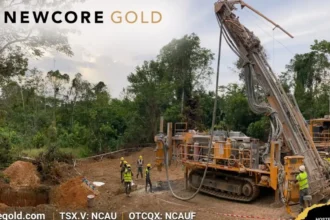 Newcore Gold aumenta el programa de perforación a 45.000 metros en el proyecto de oro Enchi, Ghana
