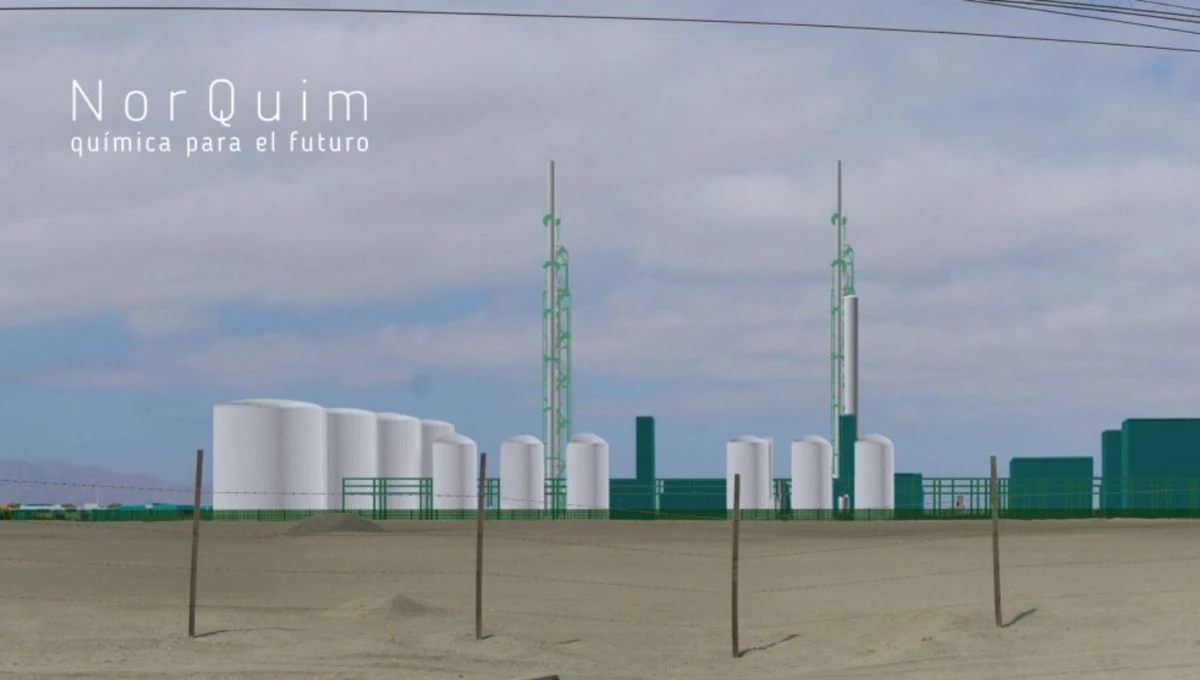 NorQuim ingresa al SEIA proyecto de US$900 millones para producir insumos mineros en Mejillones