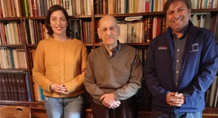 Nos reunimos con Premio Nacional de Historia para fortalecer la investigación de peligros geológicos en Magallanes