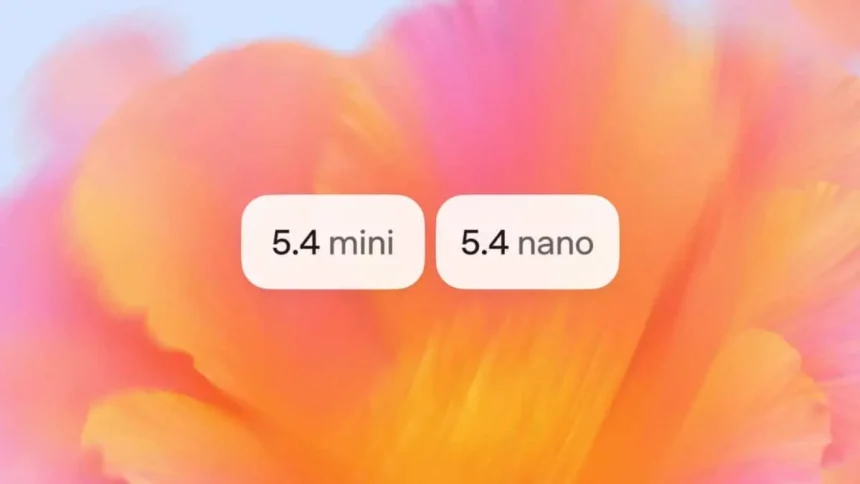 OpenAI lanza GPT-5.4 mini y nano: rapidez y accesibilidad renovadas