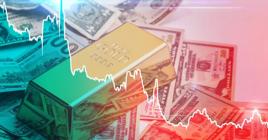 Oro cae a mínimos de más de un mes tras mensaje cauteloso de la Fed sobre inflación