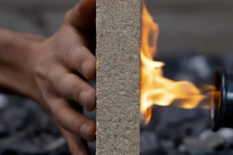 Paneles de construcción con serrín: innovación logra resistencia al fuego y apunta a reducir residuos