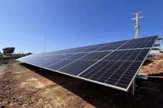 Parque Solar Comunitario de San Antonio alcanza 80% de avance y prevé término en mayo