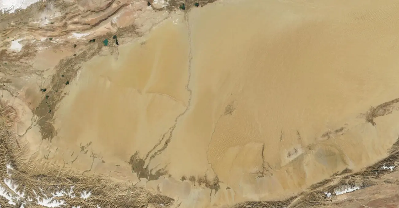 Pescado en el desierto de Taklamakán: 196.500 toneladas en 2024 y el plan que tensiona el agua en Xinjiang