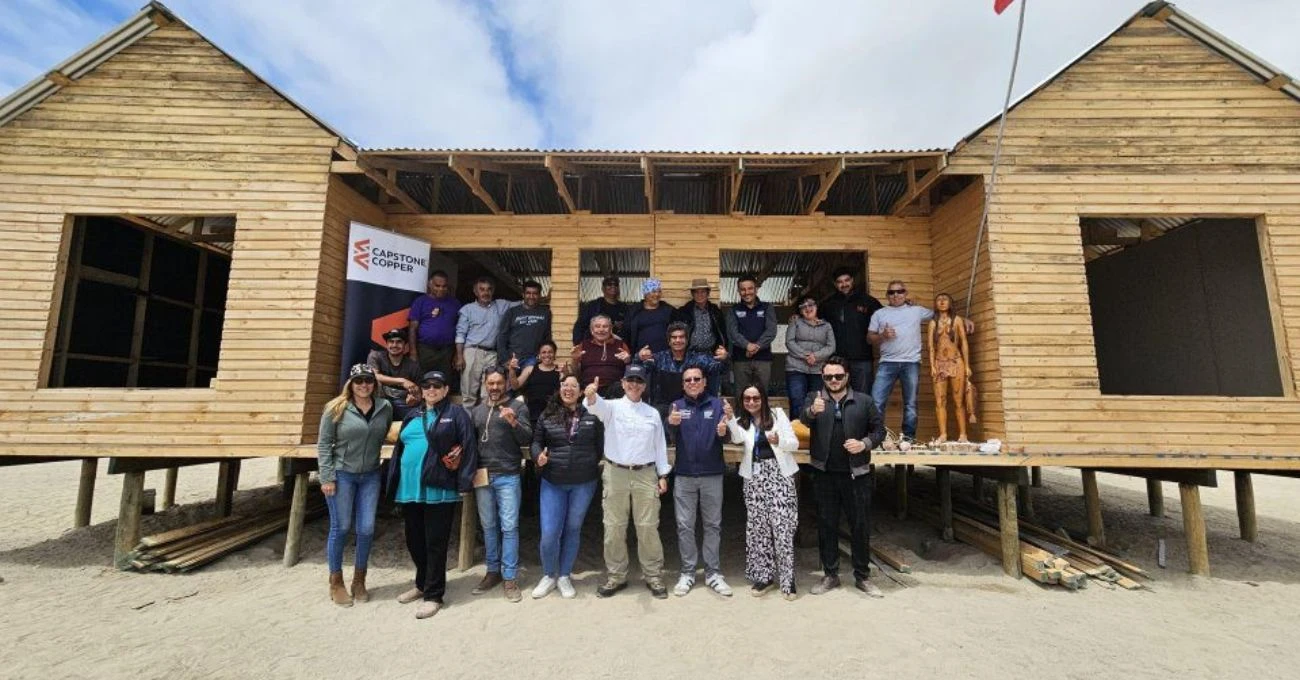 Pescadores de Portofino inauguran sede propia con apoyo de Capstone Copper y CORPROA
