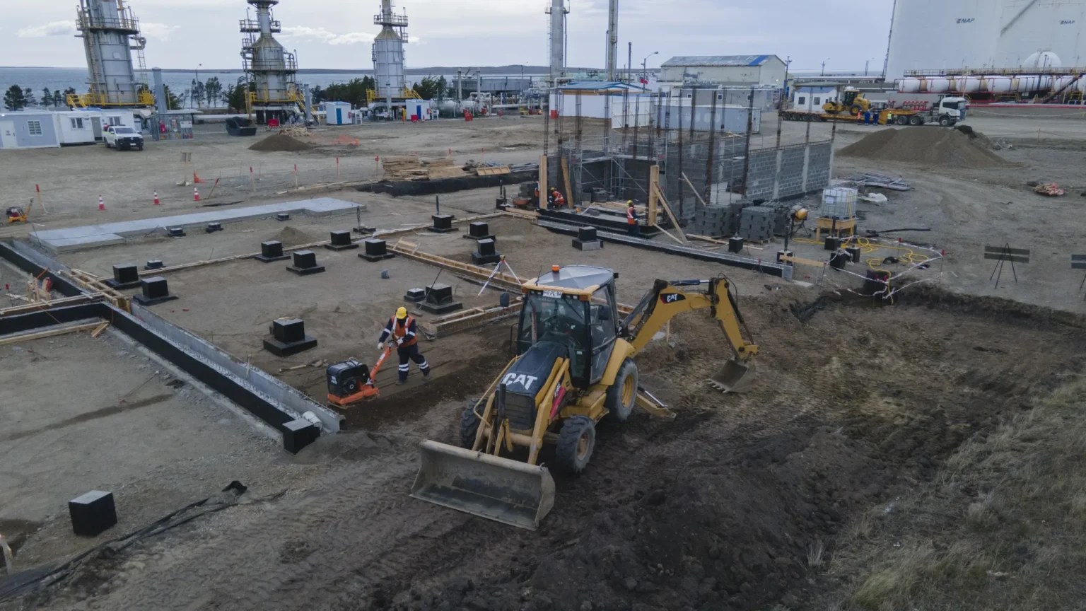 Planta de hidrógeno verde de Enap presenta un 72% de avance