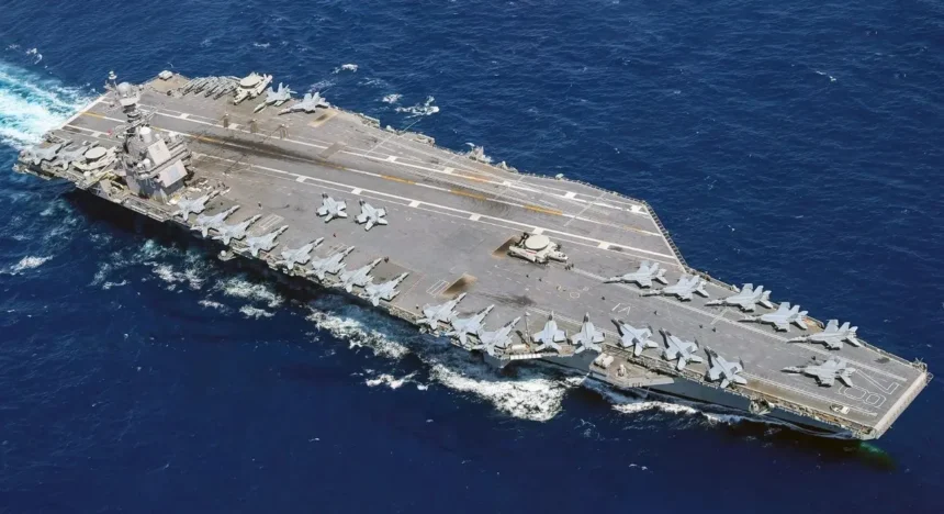 Portaviones USS Gerald Ford: incendio deja dos marineros heridos en plena tensión militar en Medio Oriente
