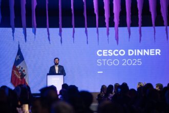 Presidente de la República, Gabriel Boric Font, participa de la cena CESCO Week 2025: “Juntos podemos hacer más y mejor minería en Chile”
