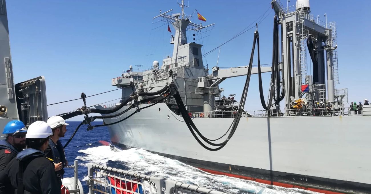 Primera carga de e-Combustibles en embarcación de la Armada marca hito en transición energética marítima