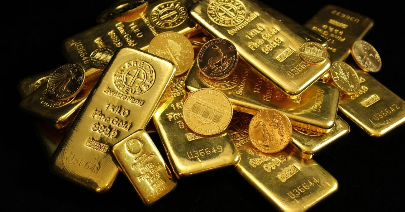 Repunte leve del oro tras caída histórica