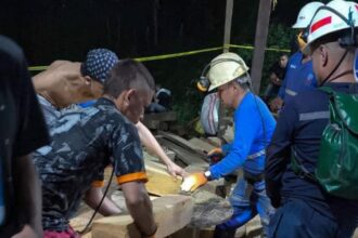 Rescatan a 18 mineros atrapados en mina ilegal de oro en Antioquia