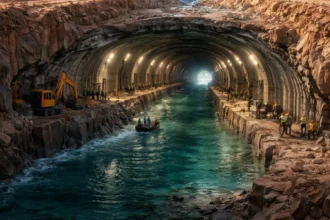 Río subterráneo en Arabia Saudita: Ras Mohaisen apunta a 300.000 m³/día y empuja el abastecimiento hacia 2030