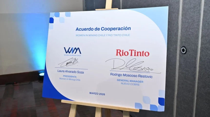Rio Tinto se suma a Women in Mining Chile para impulsar una minería más inclusiva y diversa