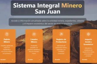 San Juan digitaliza la minería con nuevo Sistema Integral Minero (SIM) obligatorio