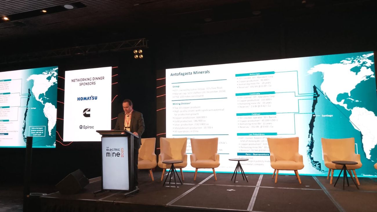 Santiago se convierte en epicentro de la minería verde con la conferencia Electric Mine 2025: Avances y desafíos en electrificación y descarbonización