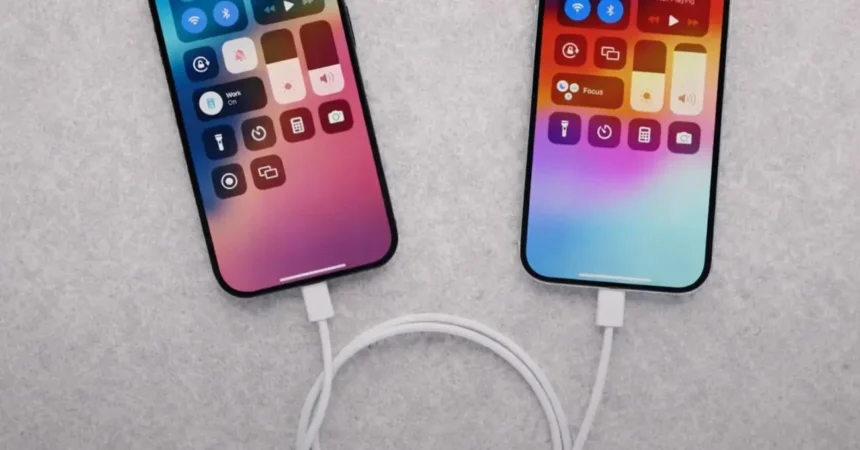 Sin cargador y con poca batería: así puedes cargar tu iPhone con otro iPhone
