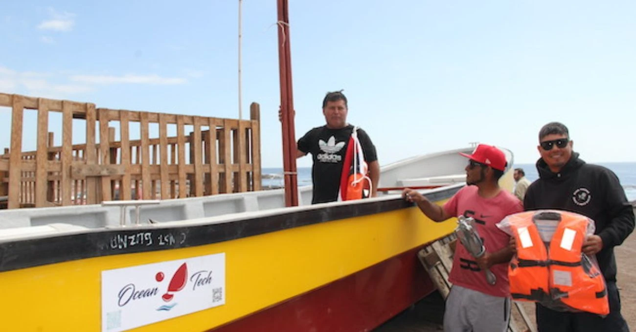 Sindicatos de Tocopilla recibieron modernas embarcaciones con apoyo de El Abra